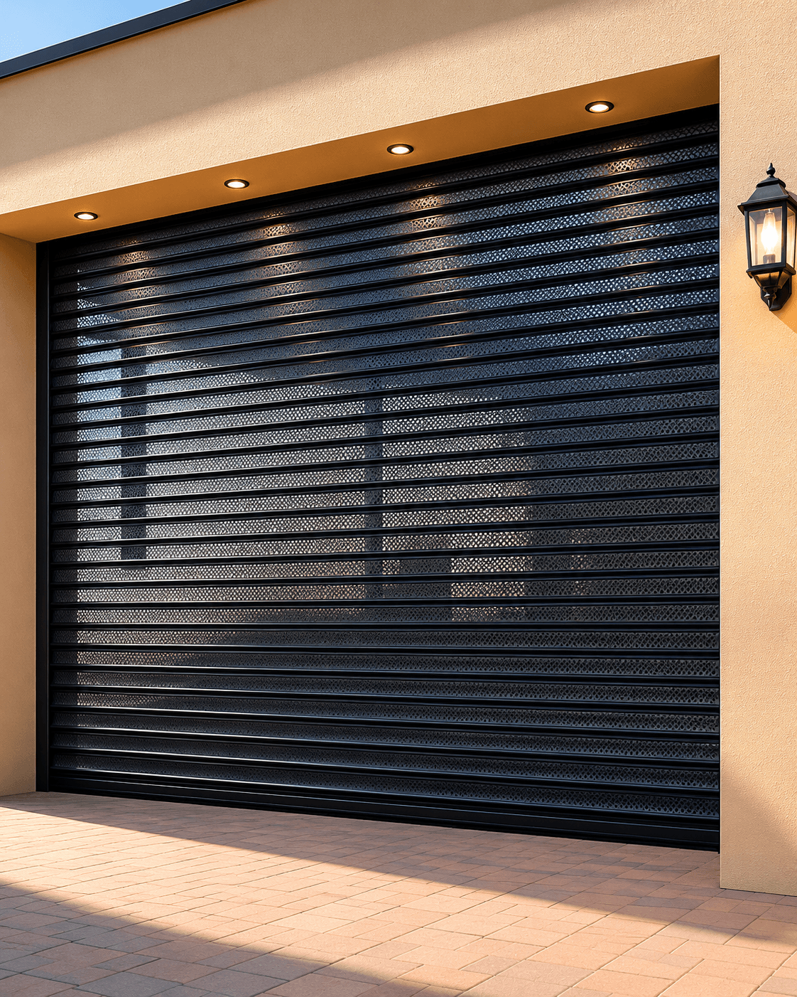 Perforated Rolling Shutters